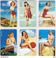 6  NUOVE  £. 5.000  -  31.12.2002  PIN-UP  -  S. CPL. - Publiques Figurées Ordinaires