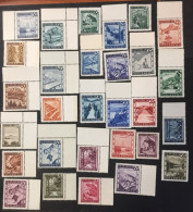 1945 /47 - Austria - Landscapes - Vedute - 29 Stamps Unused - Unused Stamps