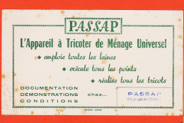 06189 / Rare PASSAP Tampon MAZAMET BP N° 269 Appareil à Tricoter De Ménage Universel Laines Tricots Buvard-Blotter - Kleding & Textiel