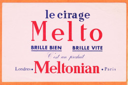 06215 / Cirage MELTO Brille Bien Vite Produit MELTONIAN Londres Paris Buvard-Blotter - Schuhe