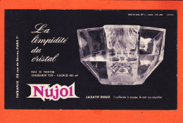 06144 / PARIS VII THERAPLIX 98 Rue De Sèvres Buvard NUJOL Laxatif Doux Huile Paraffine Limpidité Du Cristal - Chemist's