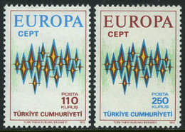 Türkiye 1972 Mi 2253-2254 MNH Europa Cept - Ongebruikt