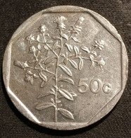 MALTE - MALTA - 50 CENTS 2001 - KM 98 - Malte