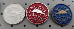 JUGOBANKA Bank, Banco, Banque Slovenia Ex Yugoslavia Pins - Banques