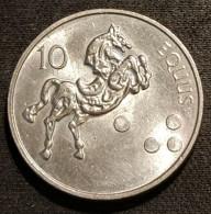 SLOVENIE - SLOVENIA - 10 TOLARJEV 2001 - KM 41 - ( Cheval - Equus ) - Slovenië