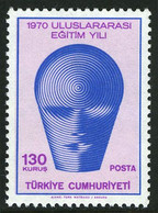 Türkiye 1970 Mi 2165 MNH UNESCO | International Year Of Education - Nuovi