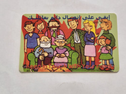 JORDAN-(JO-ALO-0051)-Keep In Touch-(168)-(1002-397821)-(1JD)-(10/2000)-used Card+1card Prepiad Free - Jordanien