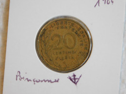 FRANCE 20 Centimes 1964 Poinçon 4 Ou Fleche (1136) - 1792-1975 Convención Nacional