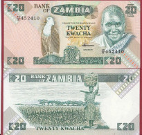 Zambie  --20 Kwacha 1980/1988 (Sign 7)---NEUF/UNC-- (99) - Zambie
