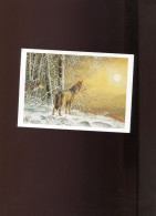 Belgie Andre Buzin WOLF Blanco Postkaart Gerpinne 1996 - Documenti Commemorativi