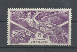 A.O.F.  YVERT  AEREO  4  MH  * - Unused Stamps