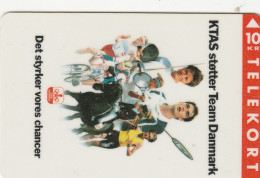 Denmark, KP 002, Team Denmark, Sport, Olympics, Tennis, Badminton, Biking, Riding, 2 Scans. - Danemark