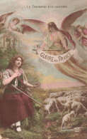 FANTAISIES - Femmes - Des Anges - Gloire à La France - Carte Postale Ancienne - Femmes