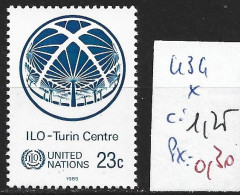 NATIONS UNIES OFFICE DE NEW-YORK 434 * Côte 1.25 € - Unused Stamps