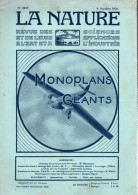 MONOPLANS GEANTS REVUE NATURE AVRIL 1921 AVIATION CIVILE - Flugzeuge