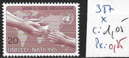 NATIONS UNIES OFFICE DE NEW-YORK 387 * Côte 1.05 € - Nuevos