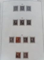 1867-1982 Collectie (*)/*/** W.b. Betere Ex. En Series, Back Of The Book Met Roltanding, Port En Brandkast Deels Nagegom - Verzamelingen
