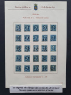 1852-1864, Emissie 1852, Collectie W.b. Enkele Gedeeltelijke Plaatreconstructies (o.a. 2e Kwart Van De 15 Cent) En En 4  - Collezioni