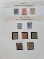 1872-1891, Emissie 1872, Tandingcollectie (*)/* Met Betere Ex. O.a. 23L, 24L, 26L 27G, 27L En 28H In Deels Gemengde Kwal - Collections