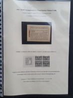 1872-1951 Collectie Meest Betere Plaatfouten W.b. 75P In Blok Van Vier */**, 78P *, 79P * Etc. Mooi Opgezet In Ringband - Colecciones Completas