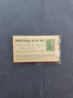 1951-1953 TBC Kerstboekjes K1, K2 En K3 En KLM Boekje Met Air Mail Labels, Alle Complete Pracht Ex. - Zeldzame Boekjes - - Colecciones Completas