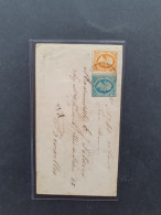 Cover 1852-1864, Emissie 1852, 5 Poststukken W.b. 1 Ex. Met Dokkum A Op De 15 Cent Uit Het Thorbecke Archief. - Colecciones Completas