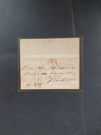 Cover 1849-1864, 2 Poststukken Met De Distributiekantoorstempels Van Klundert (in Zwart) Respectievelijk Hasselt (in Gro - Sammlungen