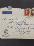 Cover , Airmail 1870-1948c. Post(waarde)stukken (ca. 200 Ex.) W.b. Luchtpost(bladen), Stempels, Roodfrankeringen Etc. In - Sammlungen