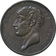 Lodewijk Napoleon (1806-1810), 20 Gulden 1808 Met Portret Lodewijk Napoleon Naar Links, AFSLAG IN BRONS (Schulman 124a)  - Sonstige & Ohne Zuordnung