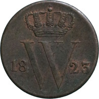 Willem I (1815-1840), 1/2 Cent 1823 U (Schulman 354) – Pr - Sonstige & Ohne Zuordnung