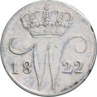 Willem I (1815-1840), 5 Cent 1822 U (Schulman 316) – Fr - Andere & Zonder Classificatie