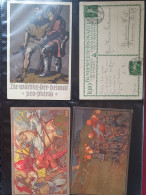 Cover 1910-1940c. Collection Bundesfeier Postcards (approx. 70 Items) And Some Propaganda/advertisement Cards From Nethe - Autres & Non Classés