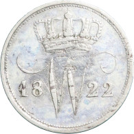 Willem I (1815-1840), 10 Cent 1822 B (Schulman 304) – Fr - Andere & Zonder Classificatie