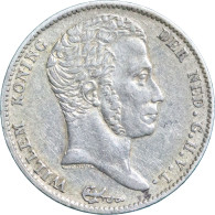 Willem I (1815-1840), 1/2 Gulden 1822 U (Schulman 281) – ZFr / Met Michaut - Otros & Sin Clasificación