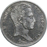 Willem I (1815-1840), 1 Gulden 1828 U (Schulman 265) – ZFr- / Zeldzaam (oplage 61.600 Stuks) - Otros & Sin Clasificación