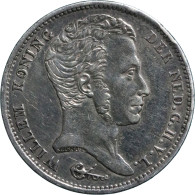 Willem I (1815-1840), 1 Gulden 1832/21 (Schulman 267d) – ZFr / Gepoetst - Other & Unclassified