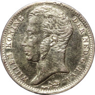 Willem I (1815-1840), 10 Gulden 1823 U (Schulman 178) – ZFr / Opgewreven - Autres & Non Classés