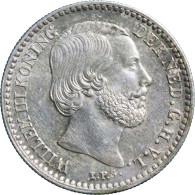 Willem III (1849-1890), 10 Cent 1863 (Schulman 647) – UNC- - Other & Unclassified