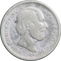 Willem III (1849-1890), 25 Cent 1887 (Schulman 637) – Fr- / Zeldzaam, Oplage 100.000 Stuks - Other & Unclassified