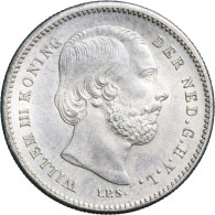 Willem III (1849-1890), 25 Cent 1889 (Schulman 638) – UNC - Autres & Non Classés