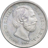 Willem III (1849-1890), 25 Cent 1890 (Schulman 639) – Pr+ - Other & Unclassified