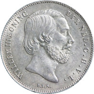 Willem III (1849-1890), 1/2 Gulden 1858 (Schulman 625) – UNC- - Autres & Non Classés