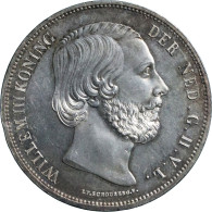 Willem III (1849-1890), 2 1/2 Gulden 1852 (Schulman 578) – UNC- / Zonder Punt Tussen I En P - Autres & Non Classés