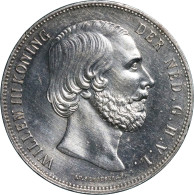 Willem III (1849-1890), 2 1/2 Gulden 1859 (Schulman 585) – UNC- / Gepoetst - Otros & Sin Clasificación