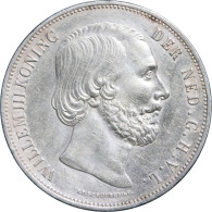 Willem III (1849-1890), 2 1/2 Gulden 1861 (Schulman 587) – Pr- / Met Punt Tussen I En P - Other & Unclassified