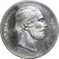 Willem III (1849-1890), 2 1/2 Gulden 1865 (Schulman 591) – Pr / Met Punt Tussen I En P - Other & Unclassified