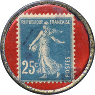 France, Timbre Monnaies, Réchaud A Gaz, Chalot, 25 Centimes – EF - Sonstige & Ohne Zuordnung