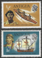 Antigua. 1970 Definitives. ½c, 1c MH. SG 323,270. M2106 - 1960-1981 Ministerial Government