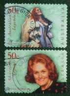 Legends-Opera Singers Music JOAN SUTHERLAND 2004 (Mi 2281-2282) Used Gebruikt Oblitere Australia Australien Australie - Used Stamps
