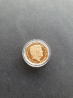 Nederlandse Antillen 10 Gulden 2013 - Nieuwe Koning – Goud 3.365gr. 0.900 – Proof In Capsule In Doosje - Autres & Non Classés